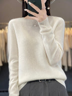 Women's Relaxed Knit Pullover Jumper