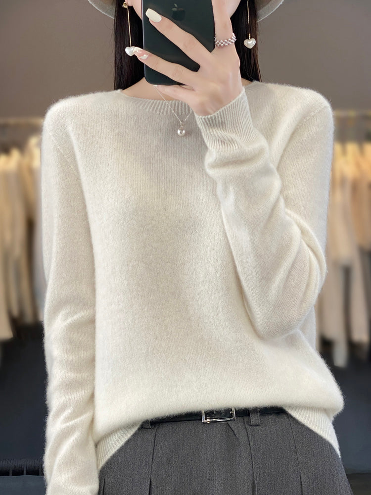 Women's Relaxed Knit Pullover Jumper