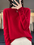 Women's Relaxed Knit Pullover Jumper