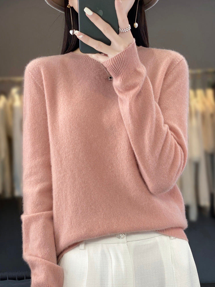Women's Relaxed Knit Pullover Jumper