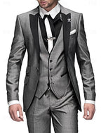 Men's Elegant Three-Piece Suit