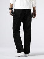 Men's Washed Straight Leg Denim