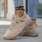 Women's Orthopedic Leather Trainers