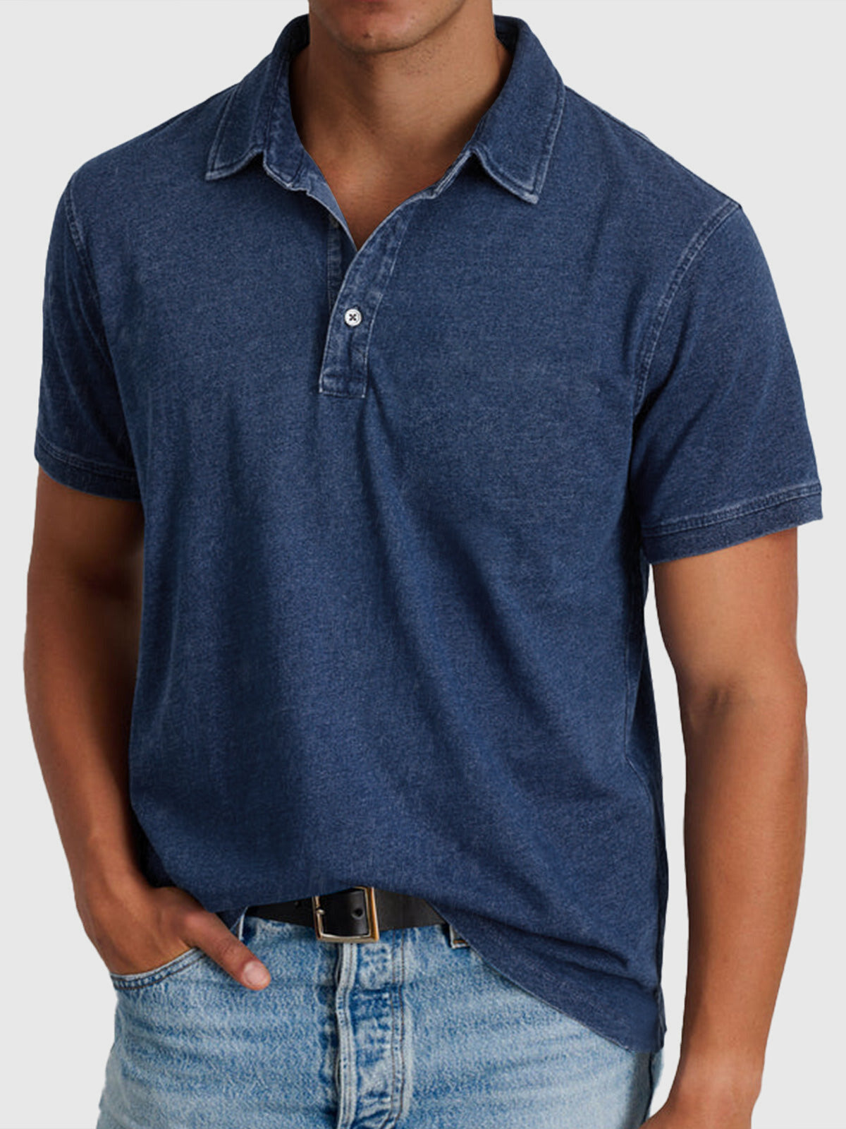 Men's Washed Regular Polo Shirt