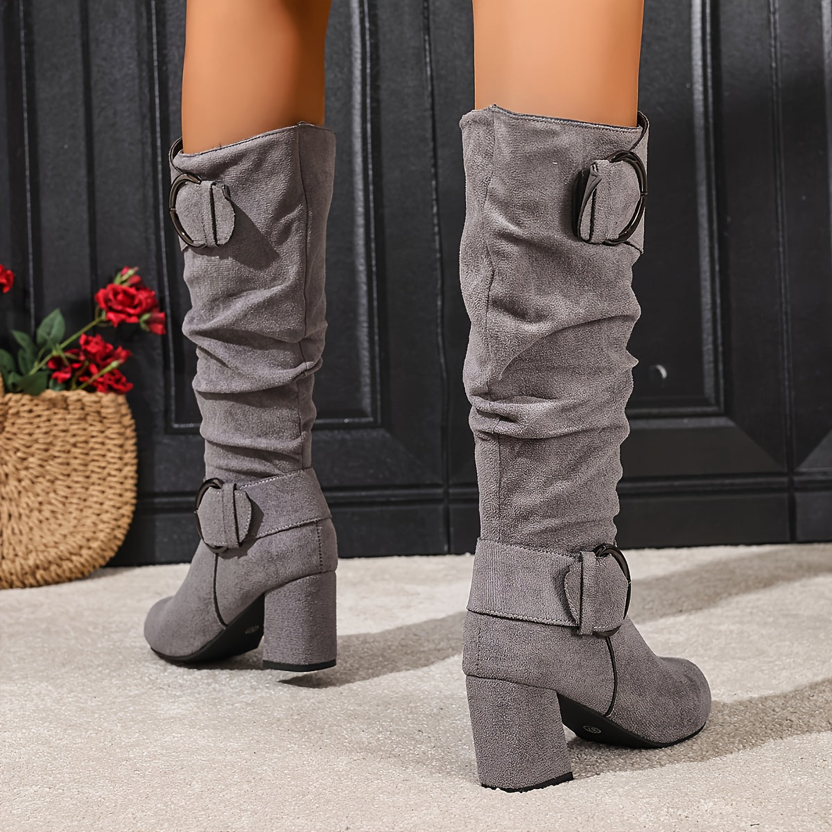 Women's Knee-High Slouchy Boots
