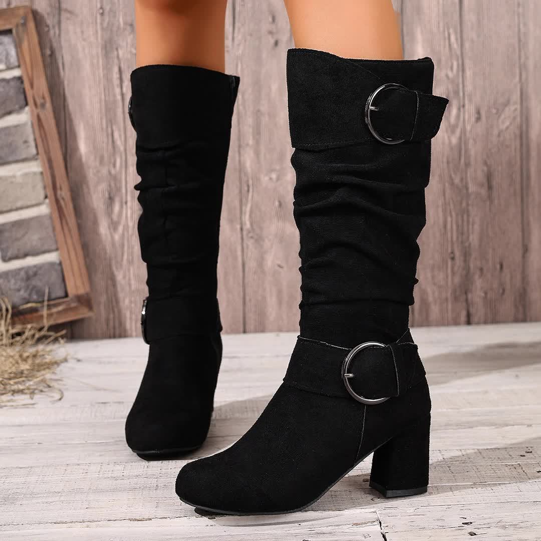 Women's Knee-High Slouchy Boots