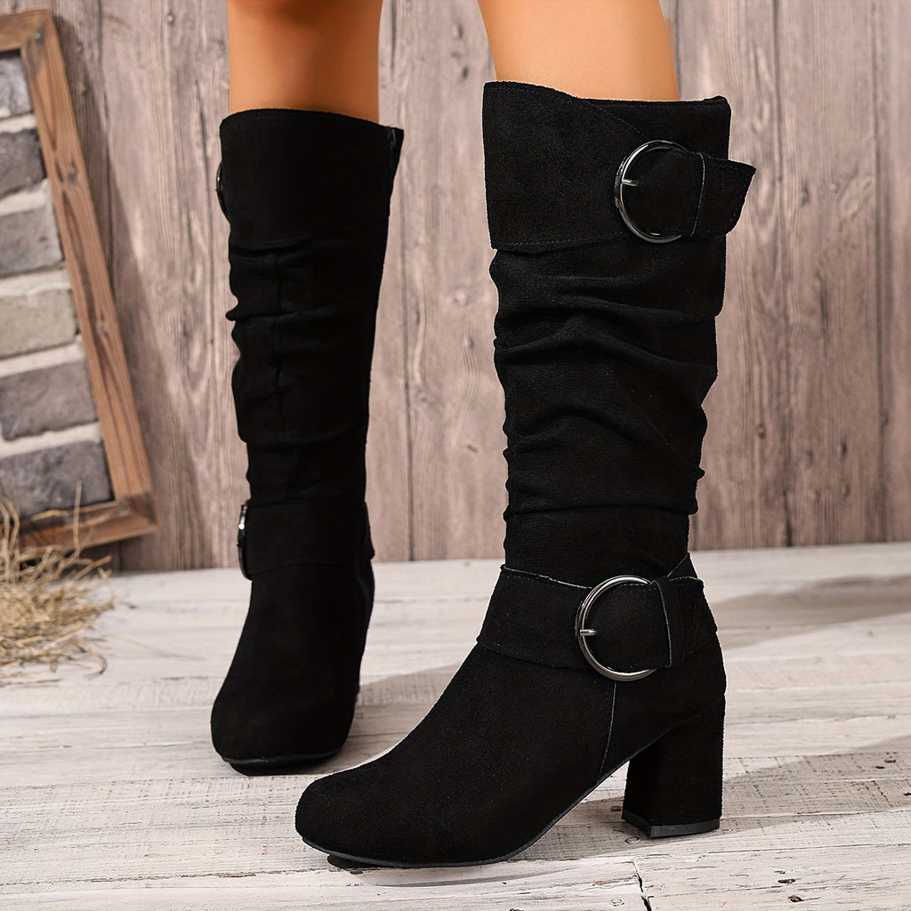Women's Knee-High Slouchy Boots