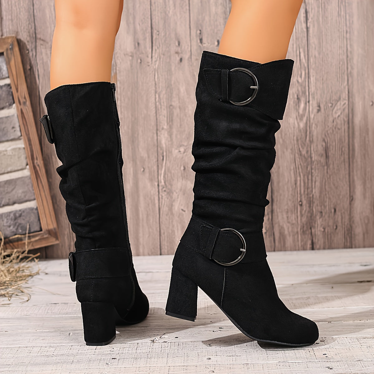 Women's Knee-High Slouchy Boots