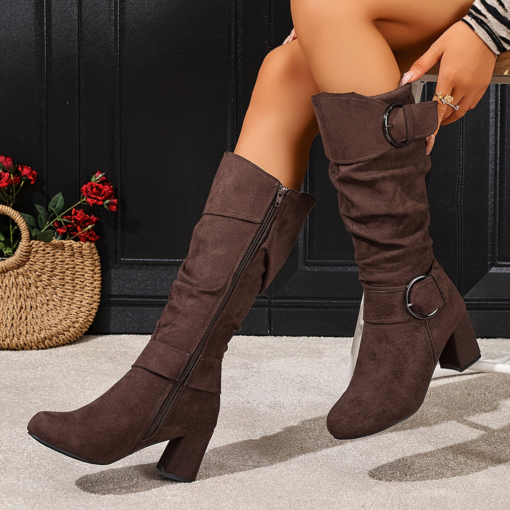 Women's Knee-High Slouchy Boots