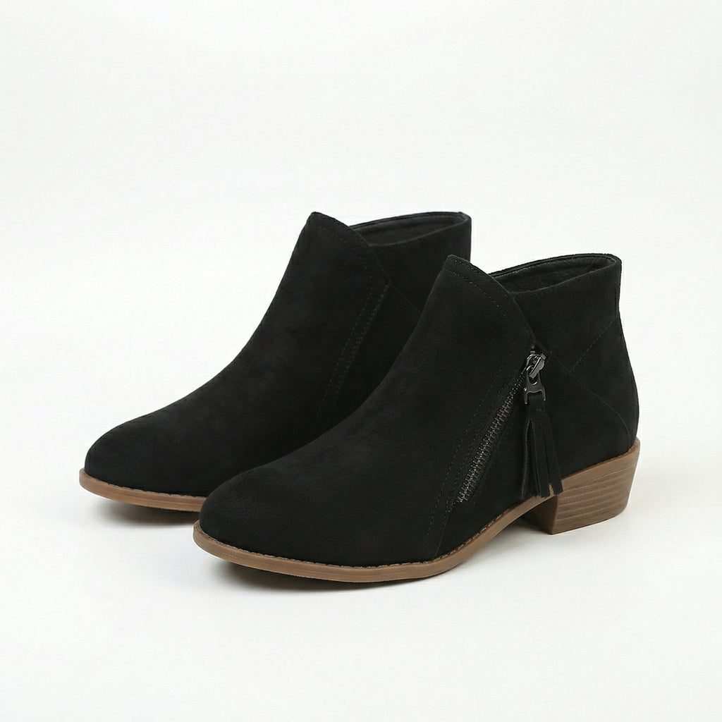 Women's Tassel Zip-Detail Ankle Boot