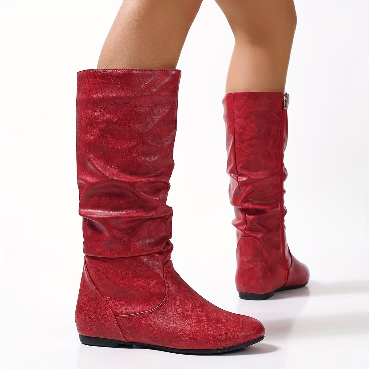 Women's Brown Knee-High Boots