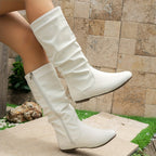 Women's Brown Knee-High Boots
