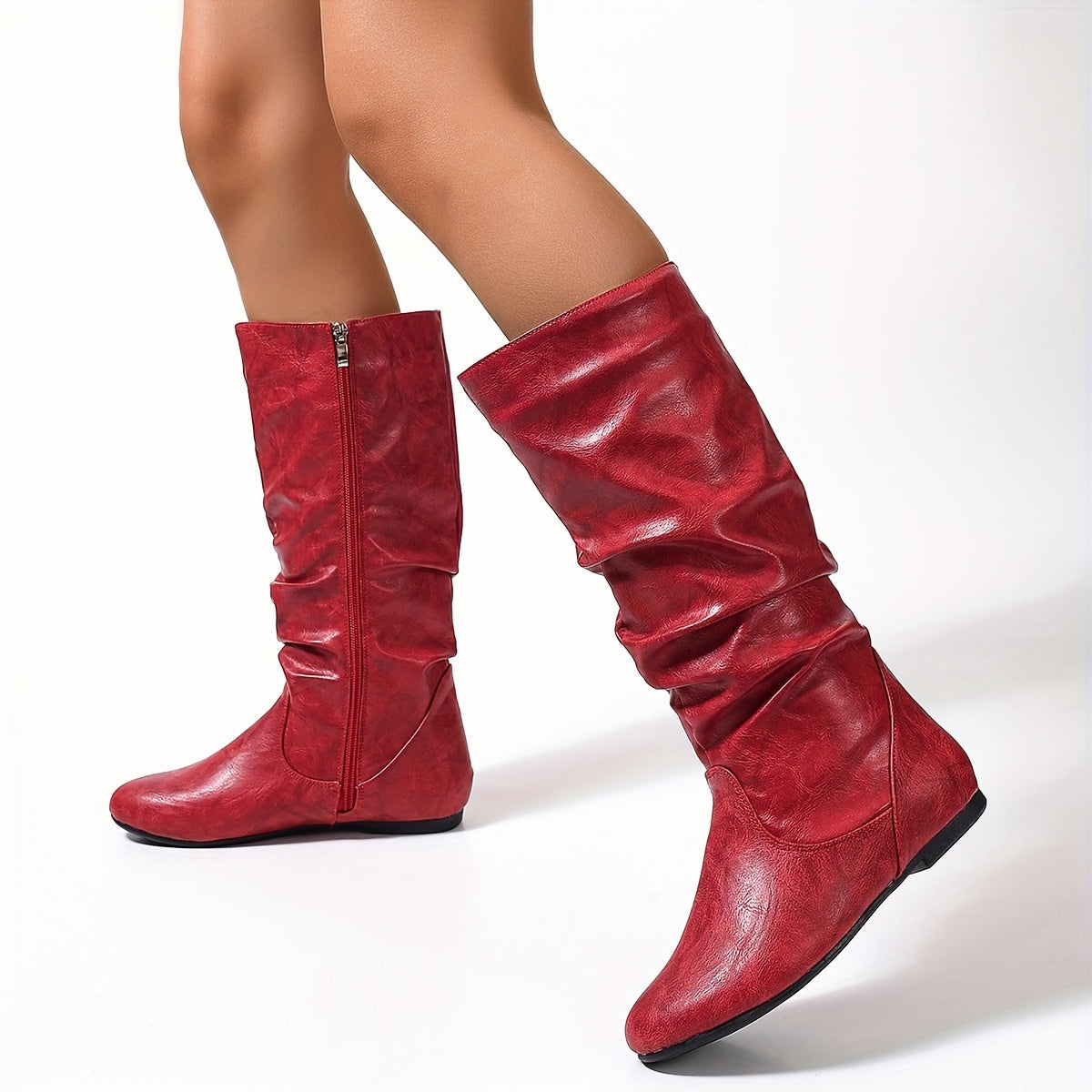 Women's Brown Knee-High Boots