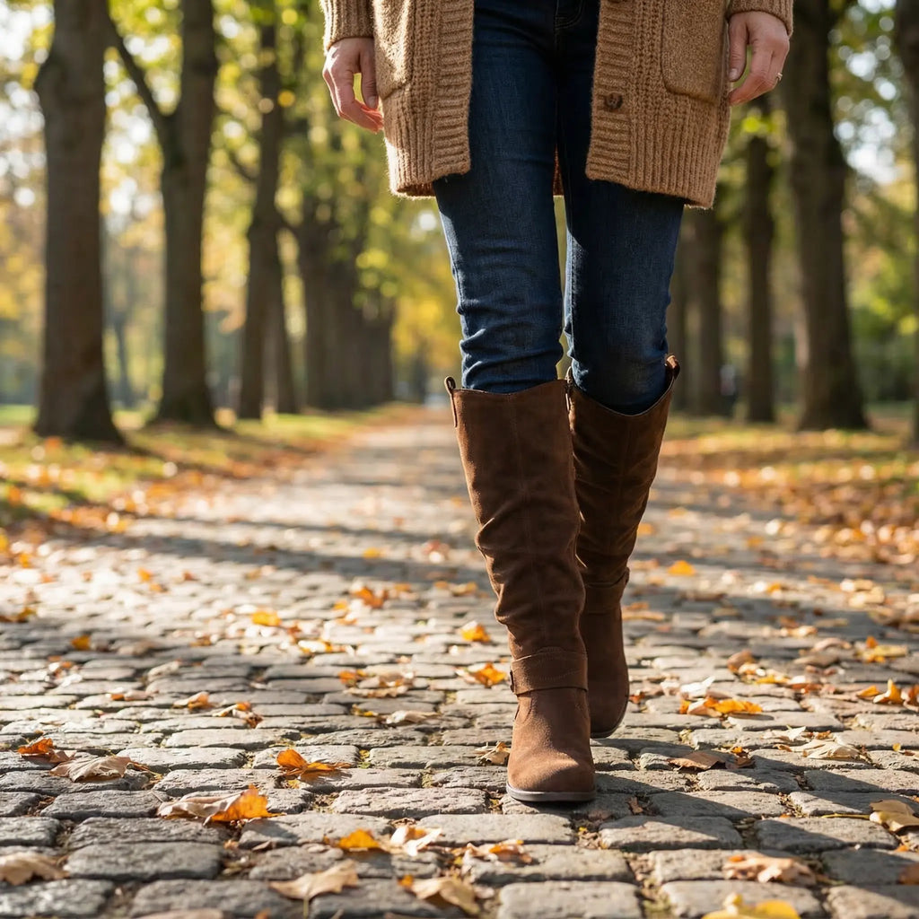 Women's Ankle-Strap Slouch Boots
