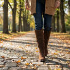 Women's Ankle-Strap Slouch Boots