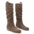 Women's Ankle-Strap Slouch Boots