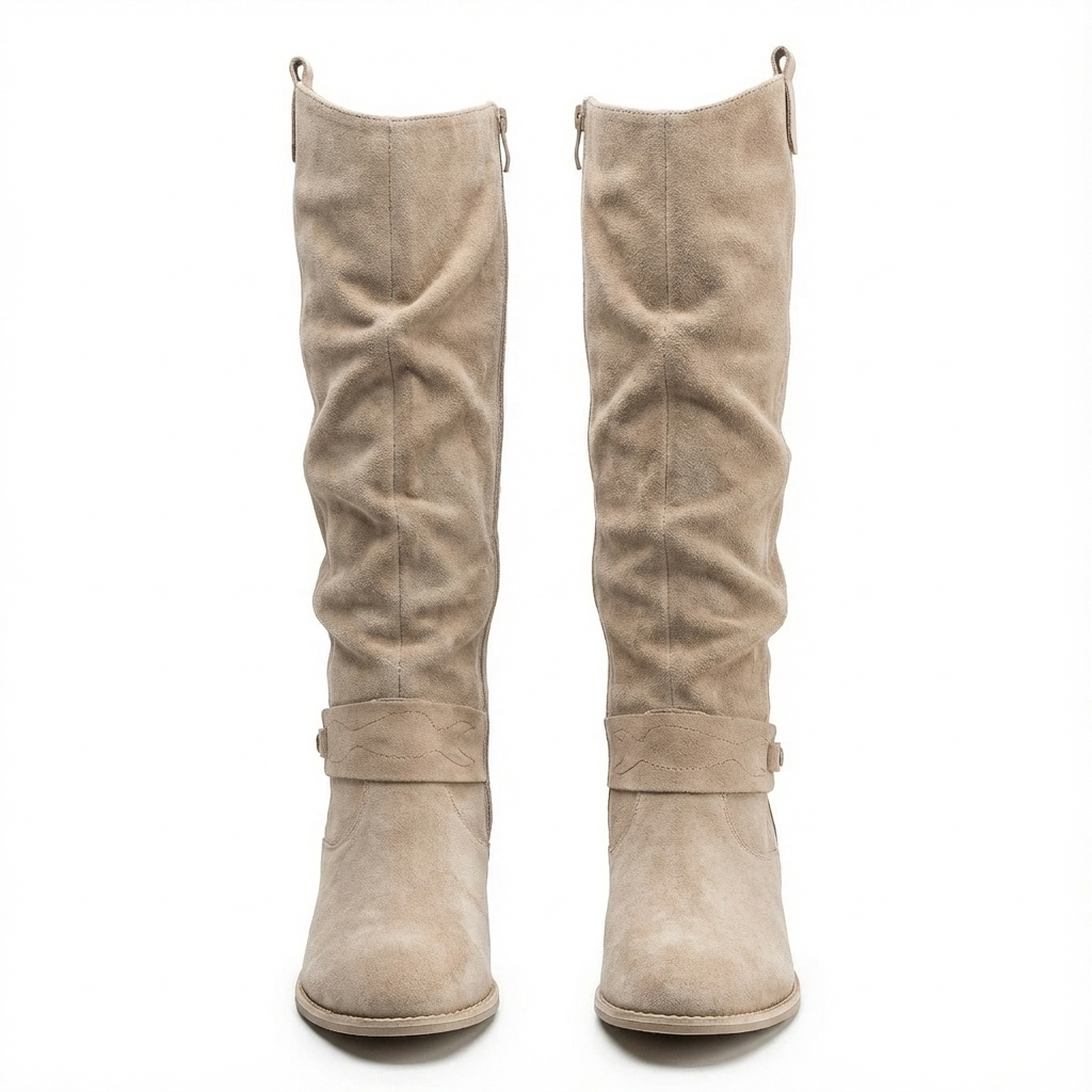 Women's Ankle-Strap Slouch Boots