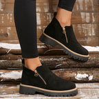Women's Side-Zip Platform Boots