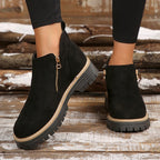 Women's Side-Zip Platform Boots