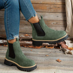 Women's Platform Chelsea Boots