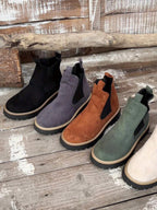 Women's Platform Chelsea Boots