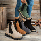 Women's Platform Chelsea Boots