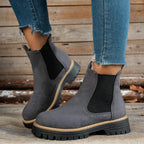 Women's Platform Chelsea Boots