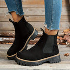 Women's Platform Chelsea Boots