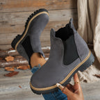 Women's Platform Chelsea Boots