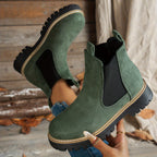Women's Platform Chelsea Boots