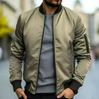 Men's Sporty Lightweight Bomber Jacket