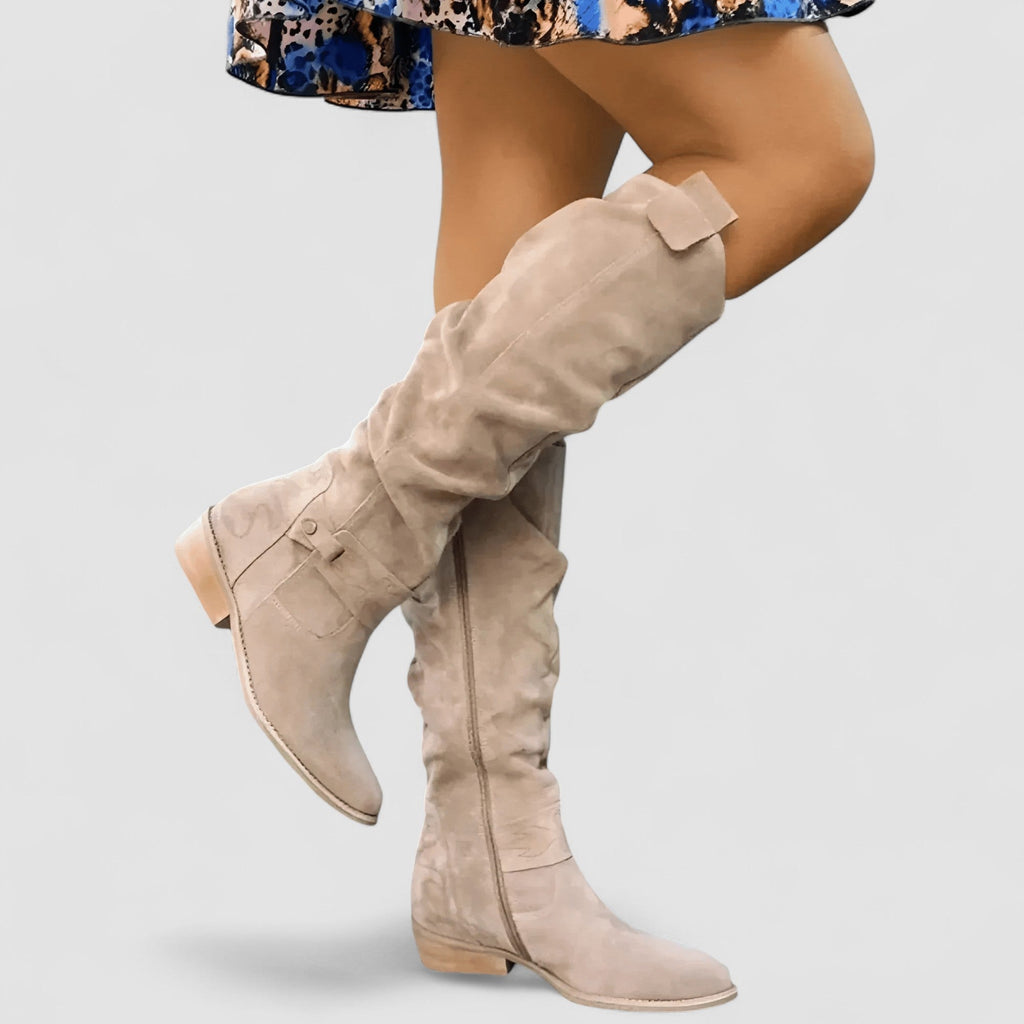 Women's Pointed-Toe Slouch Boots
