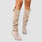 Women's Pointed-Toe Slouch Boots