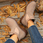 Women's Block-Heel Buckle Ankle Boot