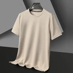 Men's Crew Neck Textured T Shirt
