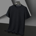 Men's Crew Neck Textured T Shirt