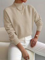 Women's Mock Neck Jumper
