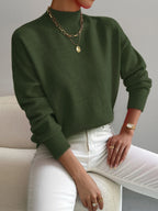 Women's Mock Neck Jumper