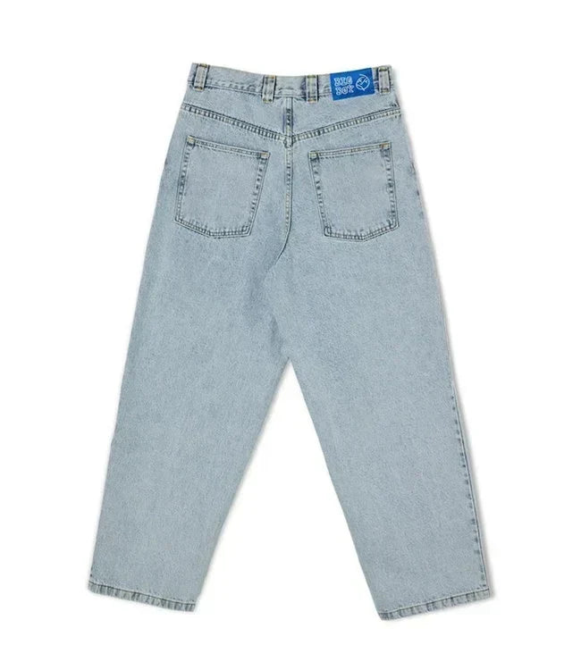 Men's Wide Leg Denim Jeans