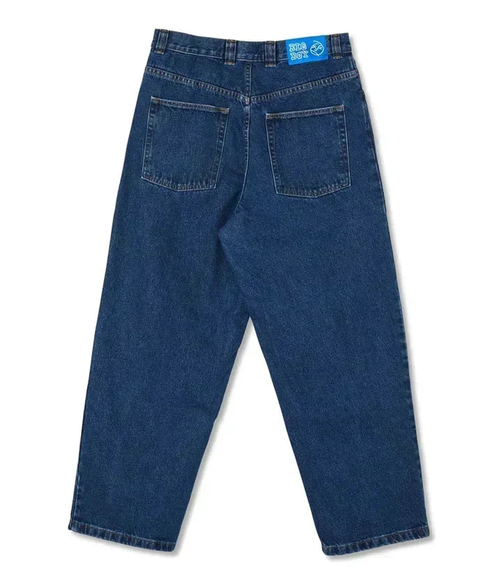 Men's Wide Leg Denim Jeans