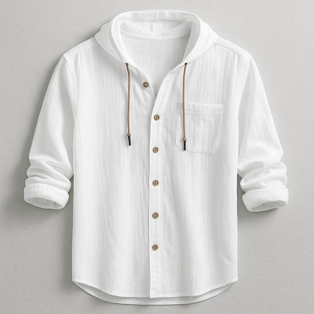 Men's Lightweight Hooded Overshirt