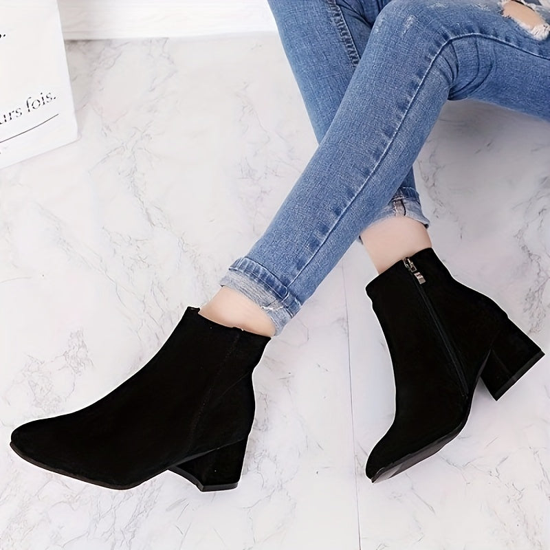 Women's Chelsea Block-Heel Ankle Boot