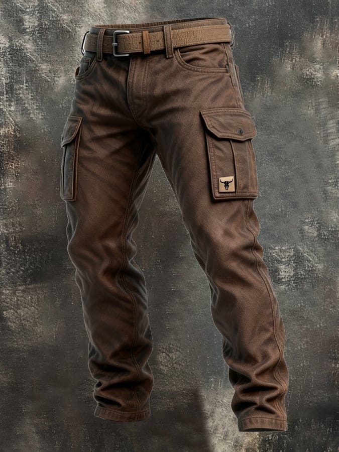 Men's Streetwear Cargo Trousers