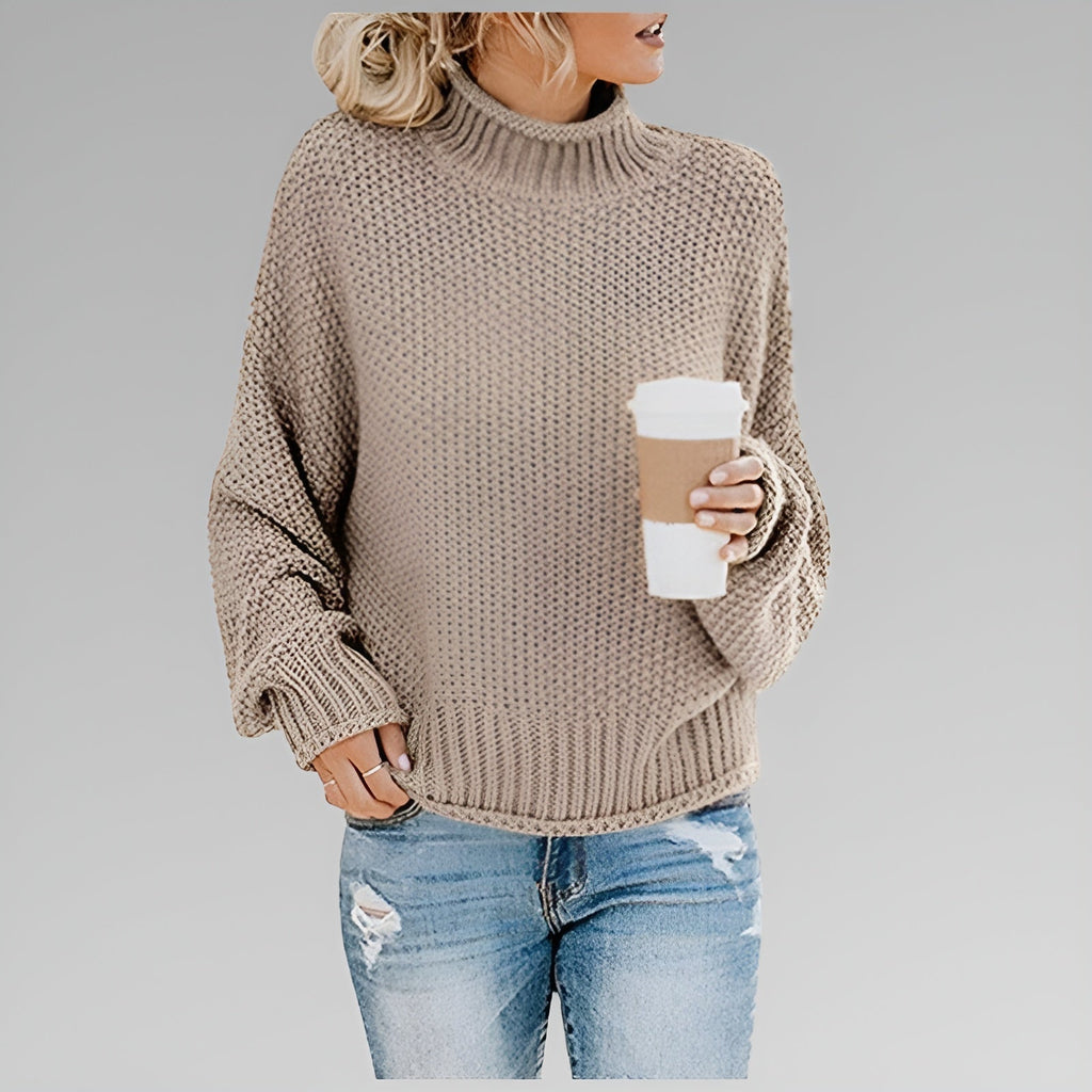 Women's Chunky Roll Neck Jumper