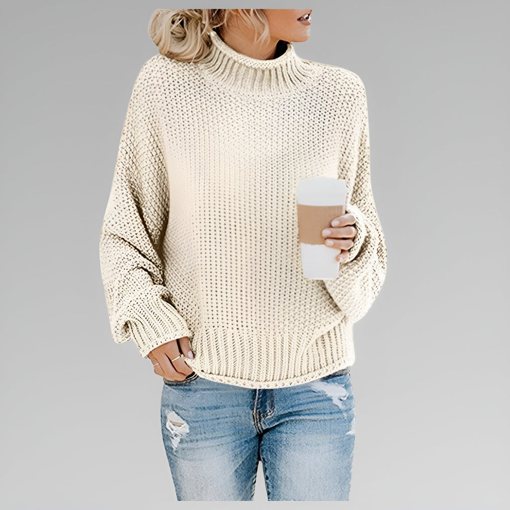 Women's Chunky Roll Neck Jumper