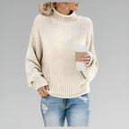 Women's Chunky Roll Neck Jumper