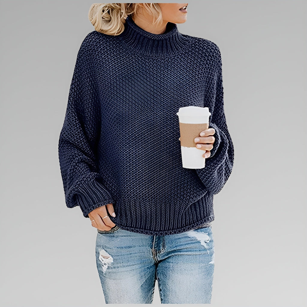 Women's Chunky Roll Neck Jumper