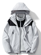 Men's 3 in 1 Hooded Winter Jacket
