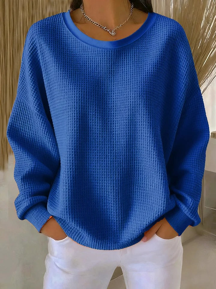 Women's Relaxed Textured Jumper
