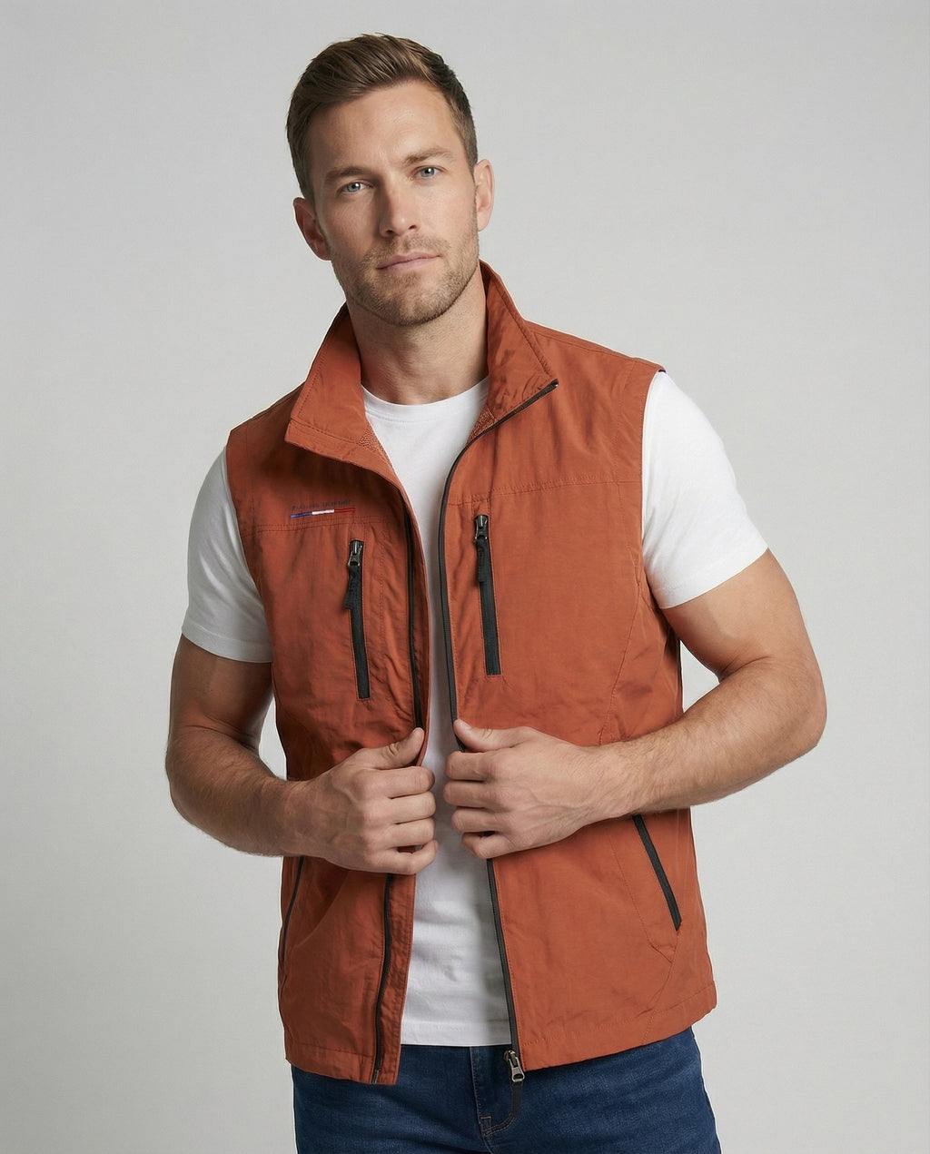 Men's Multi Pocket Utility Gilet